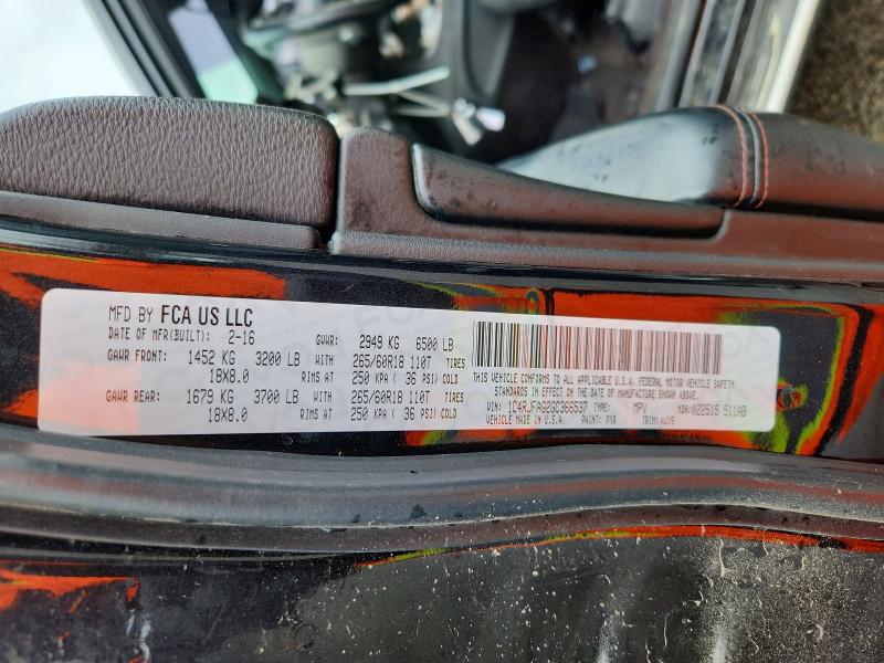 2016 Jeep Grand Cherokee მანქანა იყიდება აუქციონზე, vin: 1C4RJFAG2GC366537, აუქციონის ნომერი: 51138276