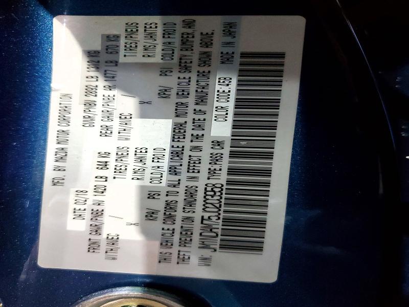Aukcja sprzedaży 2018 Mazda Mx-5 Miata, vin: JM1NDAM75J0203958, numer aukcji: 49172916