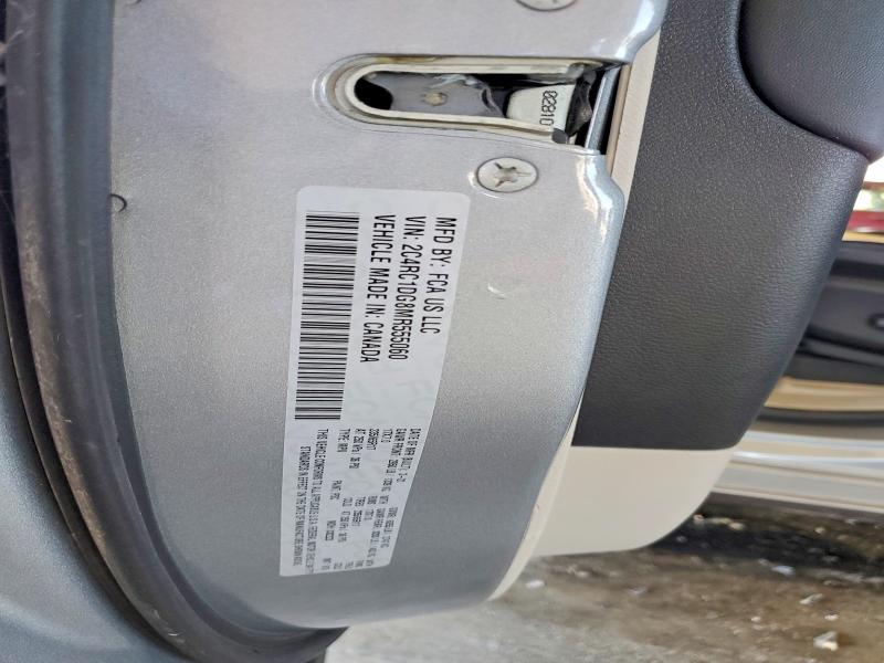 48652516 :رقم المزاد ، 2C4RC1DG8MR555060 vin ، 2021 Chrysler Voyager مزاد بيع
