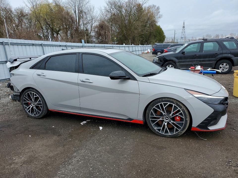 48741296 :رقم المزاد ، KMHLW4AK5NU008822 vin ، 2022 Hyundai Elantra N مزاد بيع