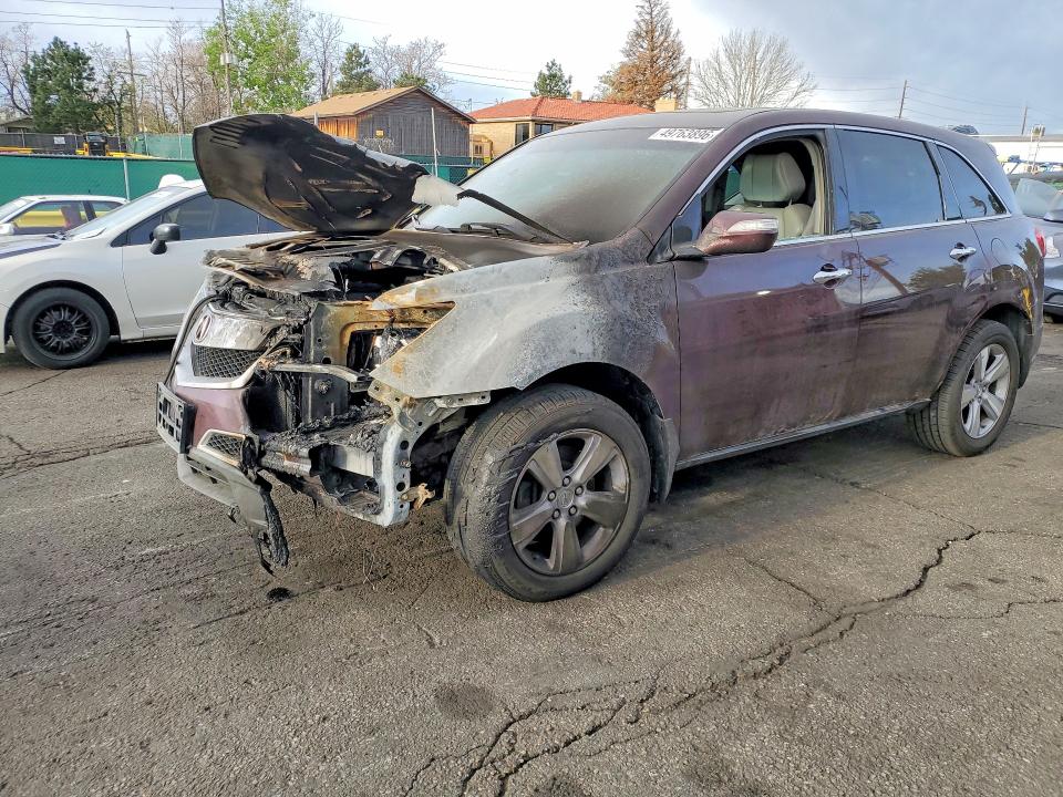 Aukcja sprzedaży 2011 Acura Mdx Advance Awd, vin: 2HNYD2H6XBH525958, numer aukcji: 49763896