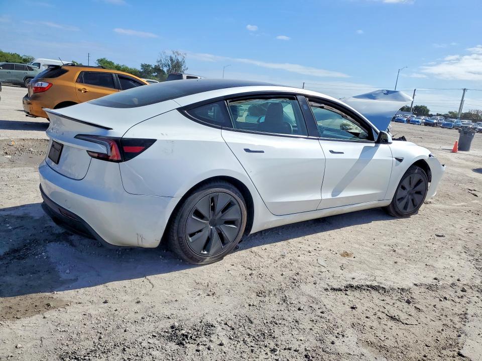 Продаж на аукціоні авто 2025 Tesla Model 3, vin: 5YJ3E1EA6SF055966, номер лоту: 49953406
