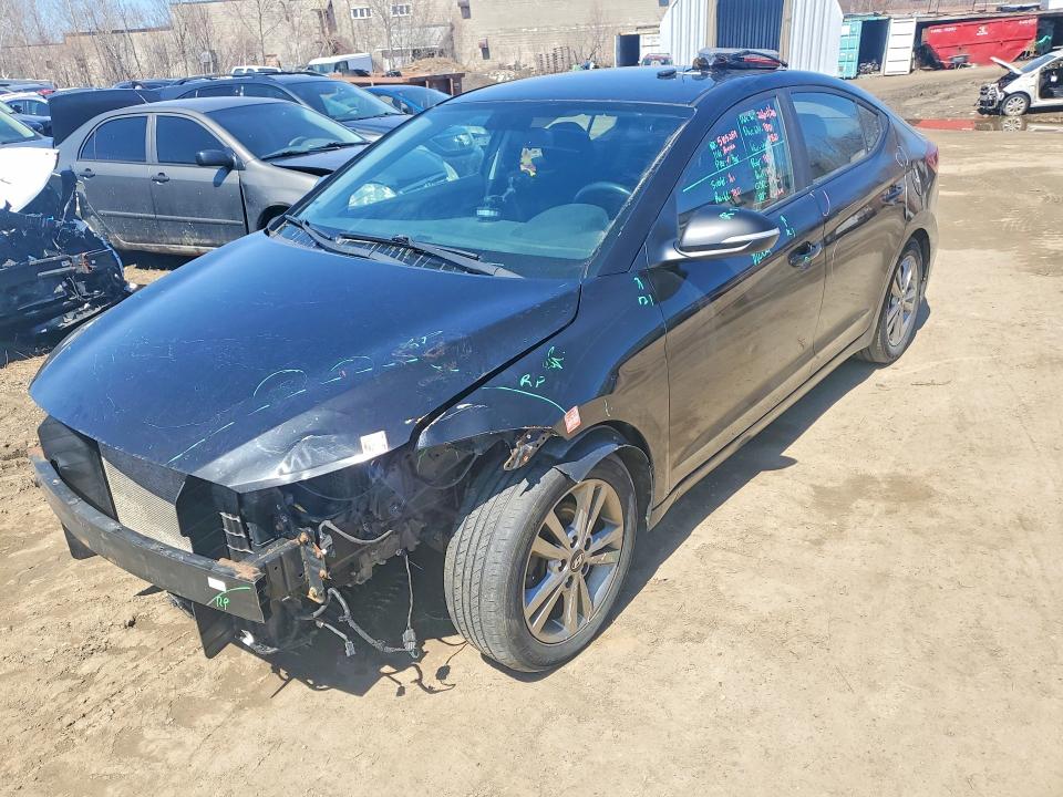 Продажа на аукционе авто 2018 Hyundai Elantra, vin: KMHD84LF2JU666932, номер лота: 50083926