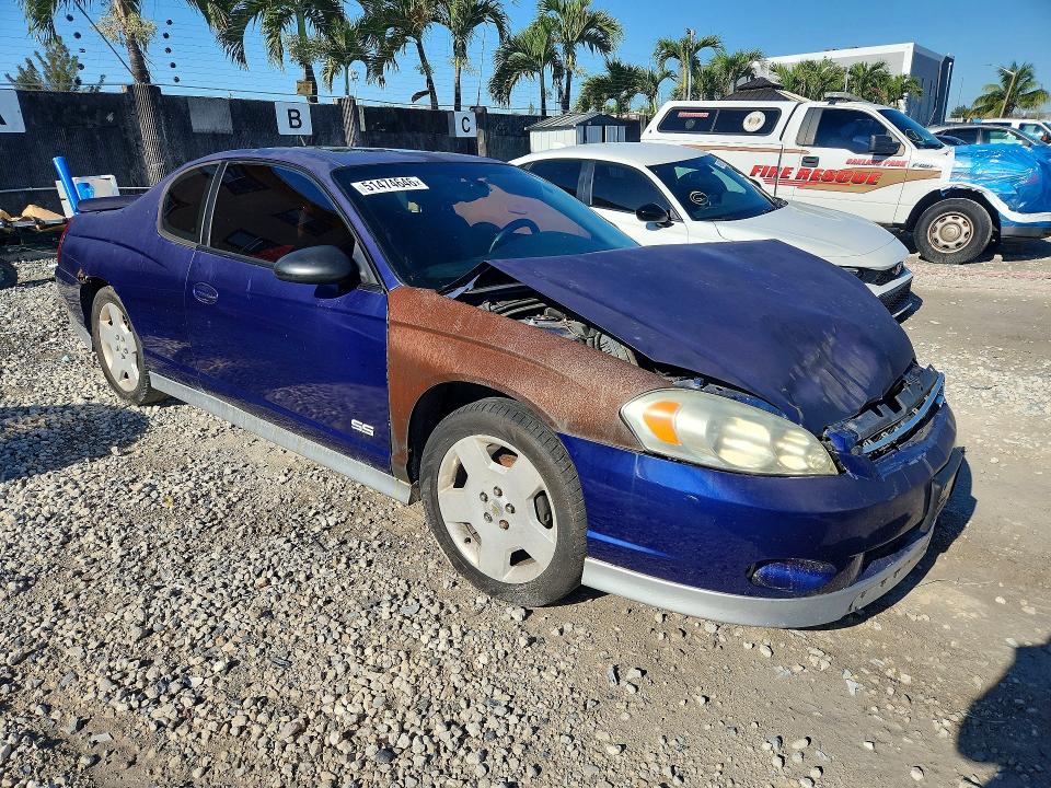 2007 Chevrolet Monte Carlo მანქანა იყიდება აუქციონზე, vin: 2G1WL16C279311110, აუქციონის ნომერი: 51474646