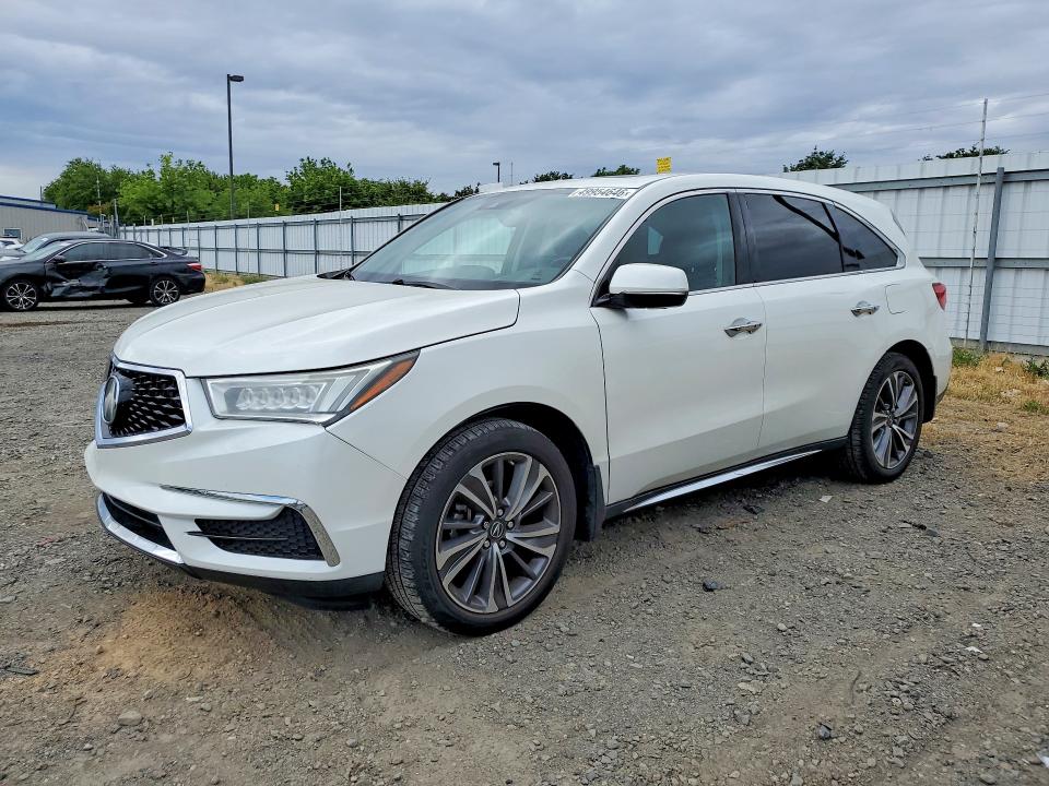 49954646 :رقم المزاد ، 5J8YD4H70KL004987 vin ، 2019 Acura Mdx مزاد بيع