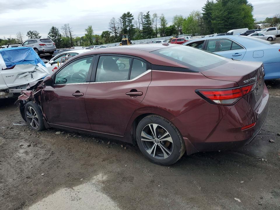 2021 Nissan Sentra მანქანა იყიდება აუქციონზე, vin: 3N1AB8CV9MY202127, აუქციონის ნომერი: 51359066