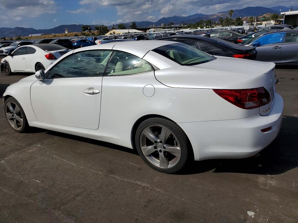 2010 Lexus Is მანქანა იყიდება აუქციონზე, vin: JTHFF2C2XA2514203, აუქციონის ნომერი: 49898516