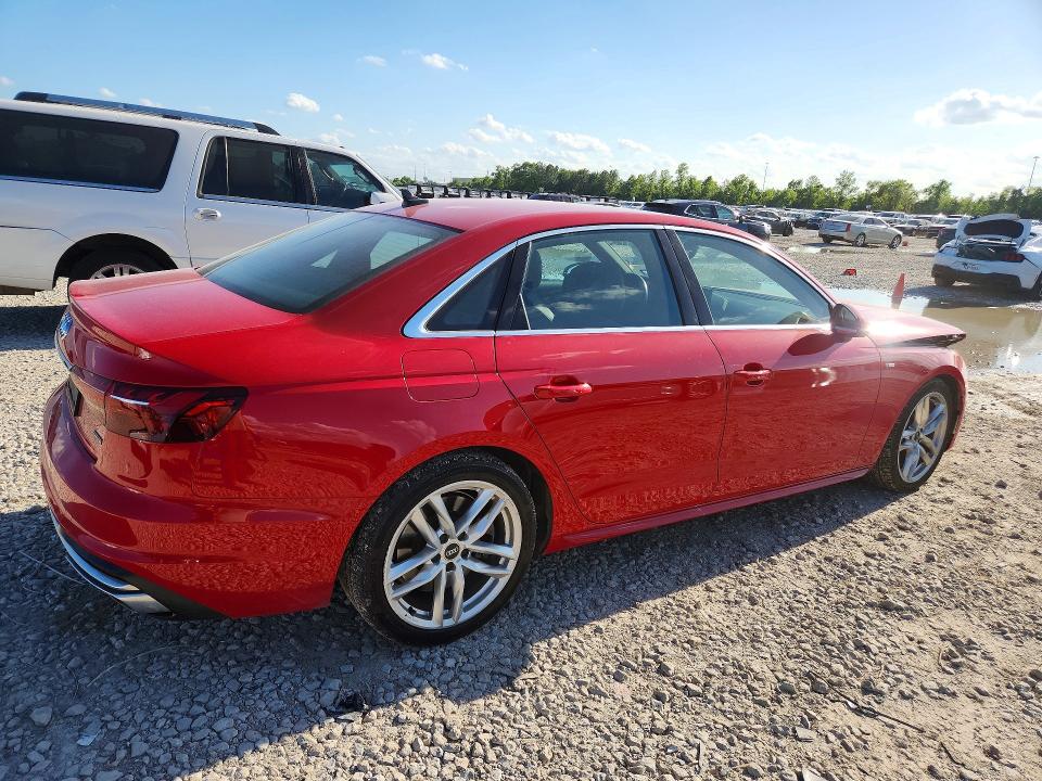 Продаж на аукціоні авто 2022 Audi A4, vin: WAUEAAF49NN013372, номер лоту: 48289636