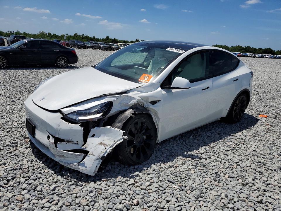 Продаж на аукціоні авто 2021 Tesla Model Y, vin: 5YJYGDEE4MF197790, номер лоту: 49416966