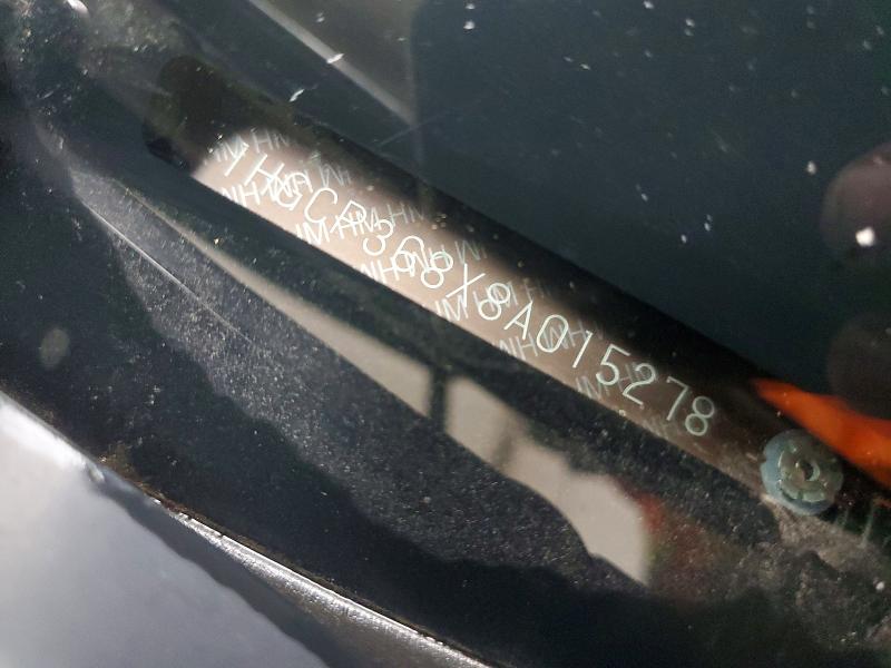 2008 Honda Accord მანქანა იყიდება აუქციონზე, vin: 1HGCP368X8A015278, აუქციონის ნომერი: 49884346