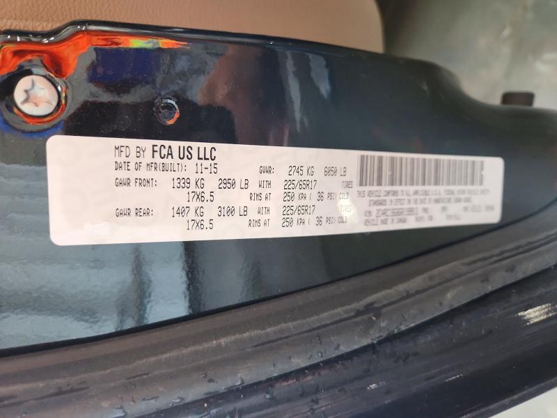 51814526 :رقم المزاد ، 2C4RC1BG8GR199913 vin ، 2016 Chrysler Town & Country مزاد بيع