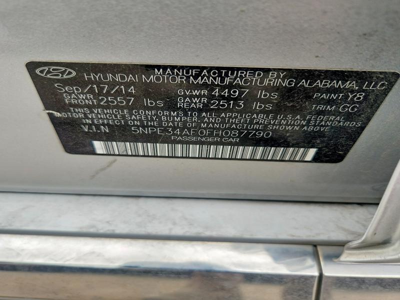 Продаж на аукціоні авто 2015 Hyundai Sonata, vin: 5NPE34AF0FH087790, номер лоту: 51152346
