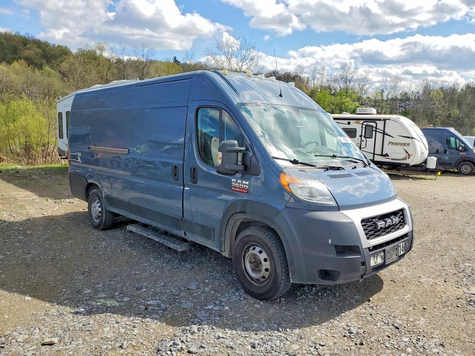 55963486 :رقم المزاد ، 3C6URVJG0LE128869 vin ، 2020 Ram Promaster 3500 مزاد بيع