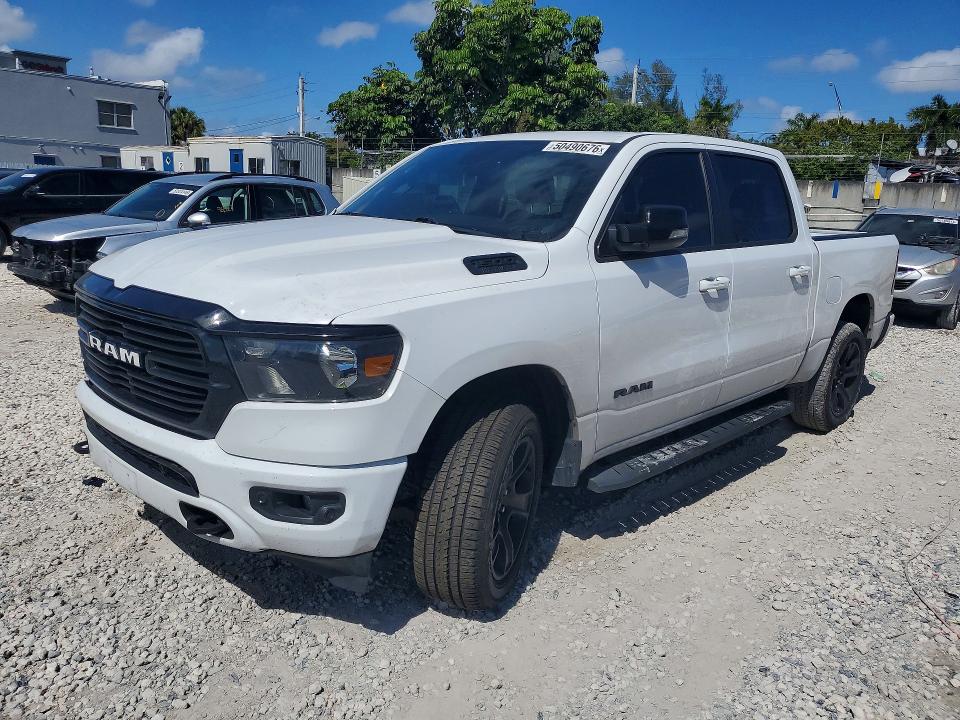2021 Ram 1500 მანქანა იყიდება აუქციონზე, vin: 1C6RREFT1MN794518, აუქციონის ნომერი: 50490676