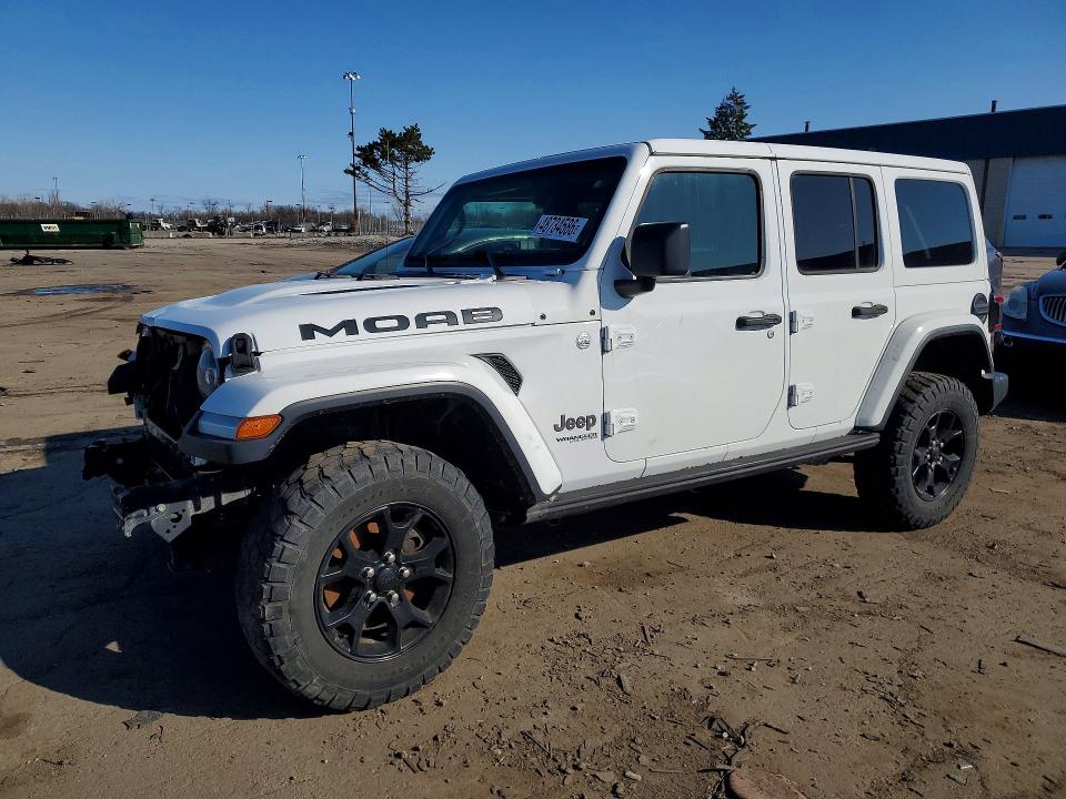 Продаж на аукціоні авто 2018 Jeep Wrangler Unlimited, vin: 1C4HJXEG5JW313736, номер лоту: 48734586