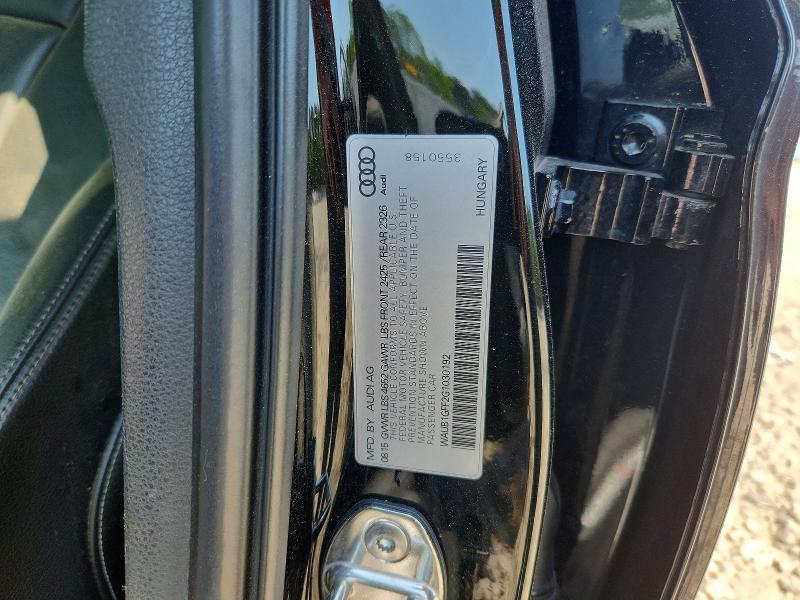 Продаж на аукціоні авто 2016 Audi S3, vin: WAUB1GFF2G1030192, номер лоту: 47635006