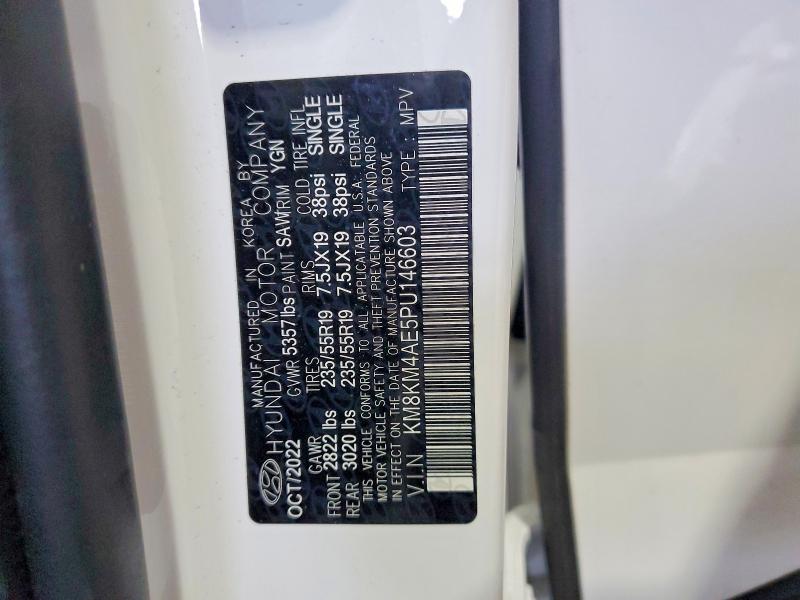 Продажа на аукционе авто 2023 Hyundai Ioniq 5, vin: KM8KM4AE5PU146603, номер лота: 51452216