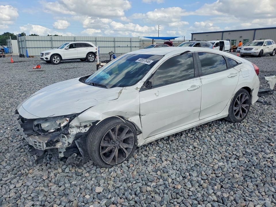 49557646 :رقم المزاد ، 2HGFC2F84LH582650 vin ، 2020 Honda Civic مزاد بيع