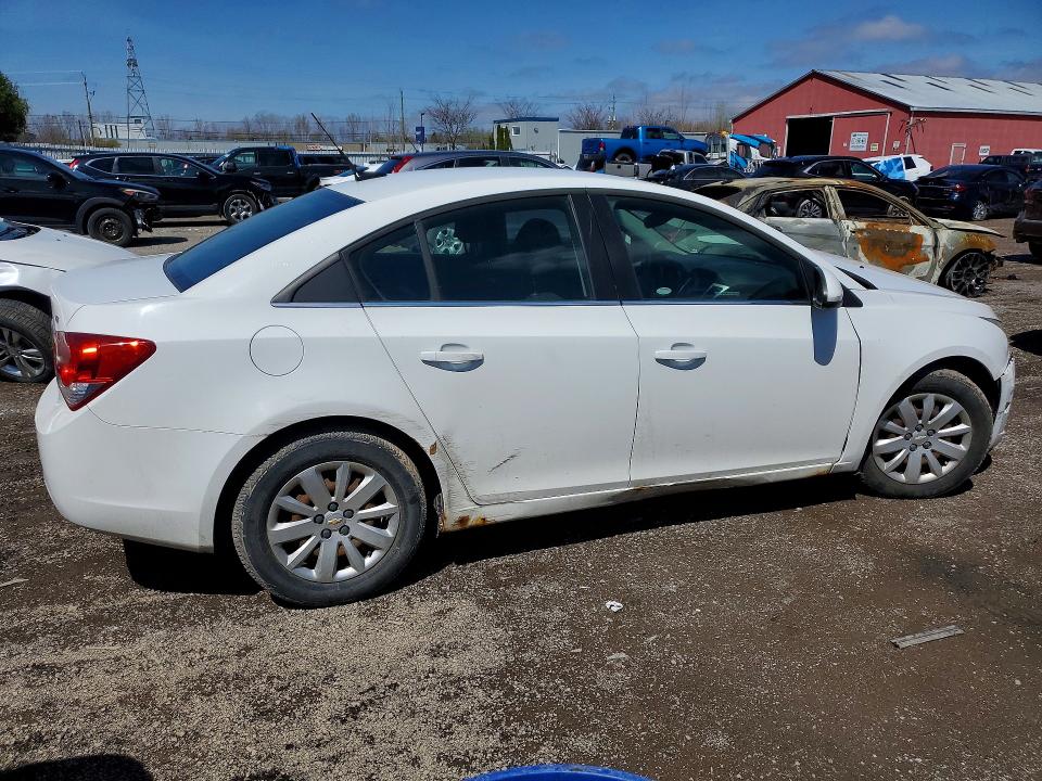 2011 Chevrolet Cruze მანქანა იყიდება აუქციონზე, vin: 1G1PF5S96B7279186, აუქციონის ნომერი: 45946486