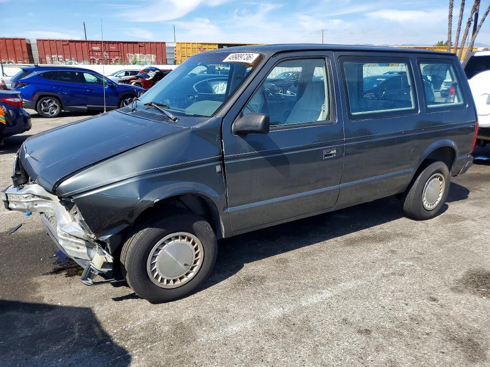 49989736 :رقم المزاد ، 2P4FH4537LR600274 vin ، 1990 Plymouth Voyager مزاد بيع