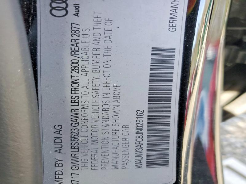 Продаж на аукціоні авто 2018 Audi A7, vin: WAUW3AFC8JN026162, номер лоту: 49226356