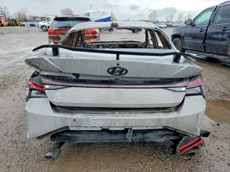 49646466 :رقم المزاد ، KMHLW4AK4NU004745 vin ، 2022 Hyundai Elantra N مزاد بيع