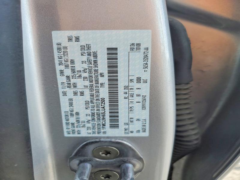 Продажа на аукционе авто 2020 Ford Escape, vin: 1FMCU9H65LUA72500, номер лота: 51796586