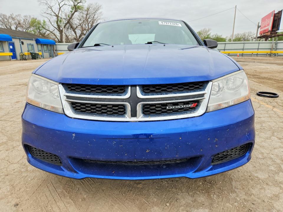 47972326 :رقم المزاد ، 1C3CDZAG7DN588395 vin ، 2013 Dodge Avenger مزاد بيع