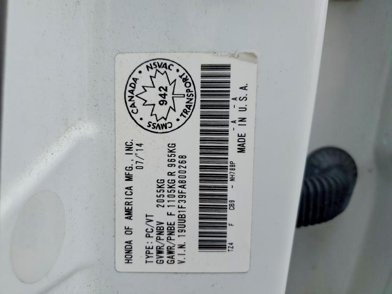 48491506 :رقم المزاد ، 19UUB1F39FA800268 vin ، 2015 Acura Tlx مزاد بيع