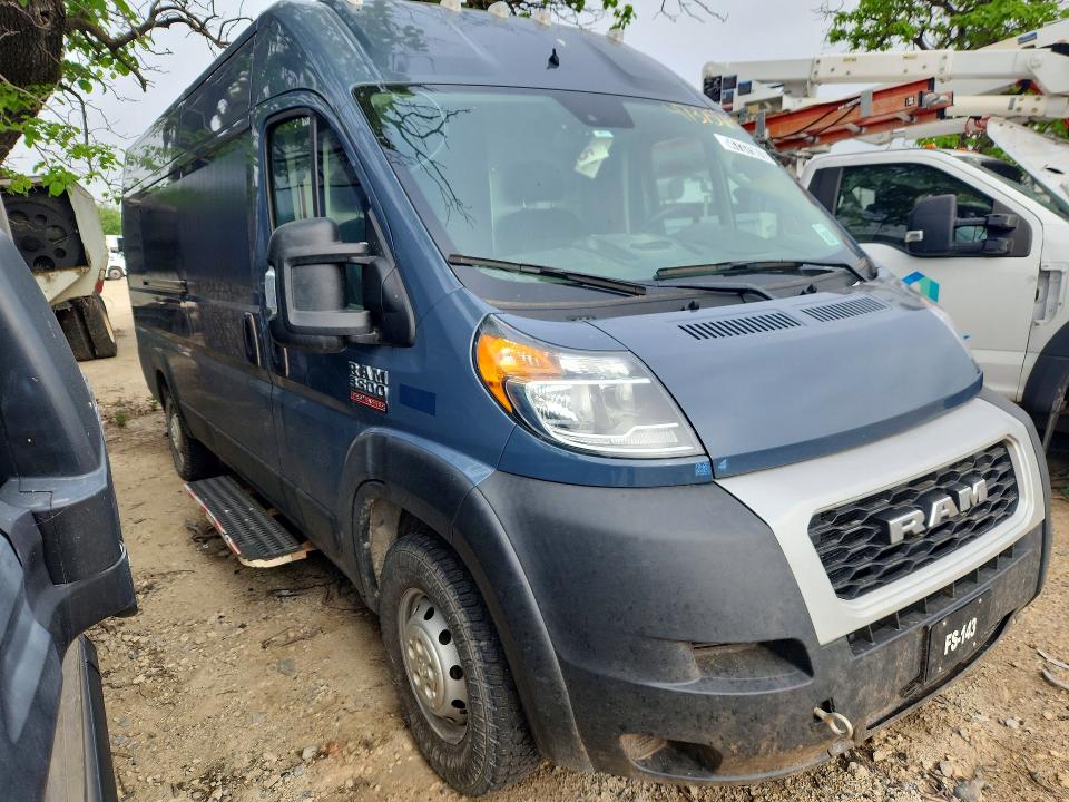 Продаж на аукціоні авто 2021 Ram Promaster 3500, vin: 3C6MRVJG0ME586395, номер лоту: 47375016