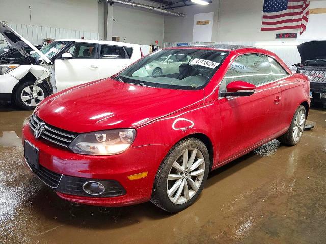 2012 Volkswagen Eos მანქანა იყიდება აუქციონზე, vin: WVWBW7AH3CV001879, აუქციონის ნომერი: 47118436