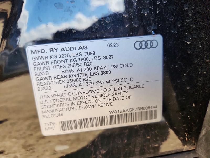 Продаж на аукціоні авто 2024 Audi Q8 E-tron, vin: WA15AAGE7RB005444, номер лоту: 50668746