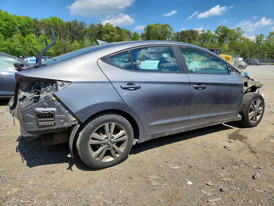 50466976 :رقم المزاد ، 5NPD84LF3JH316353 vin ، 2018 Hyundai Elantra مزاد بيع