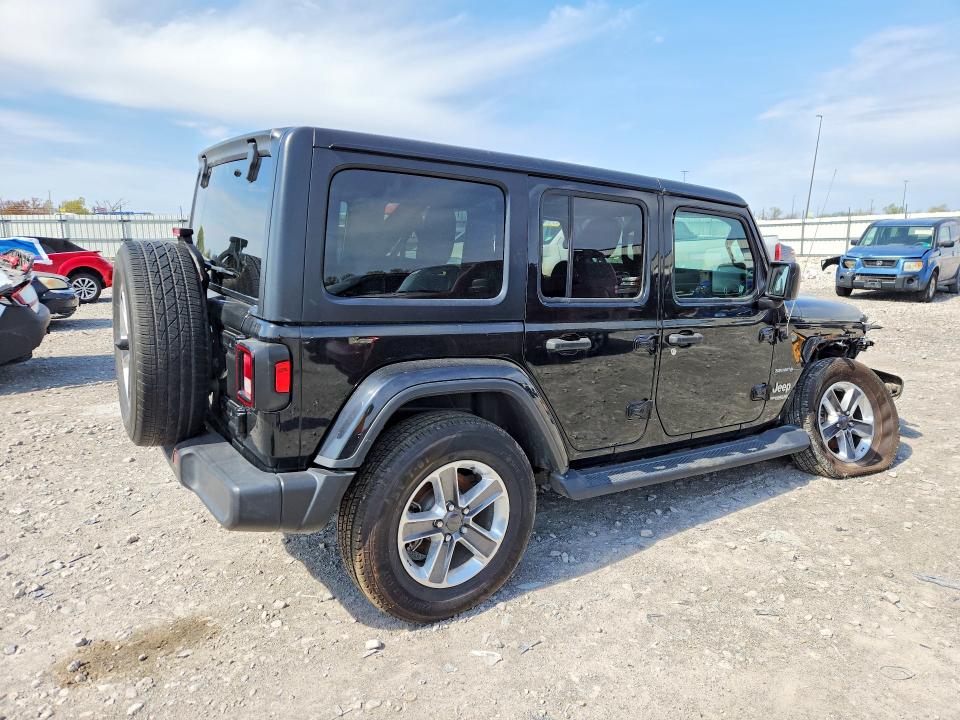 Продажа на аукционе авто 2021 Jeep Wrangler Unlimited, vin: 1C4HJXEN3MW625945, номер лота: 48848746