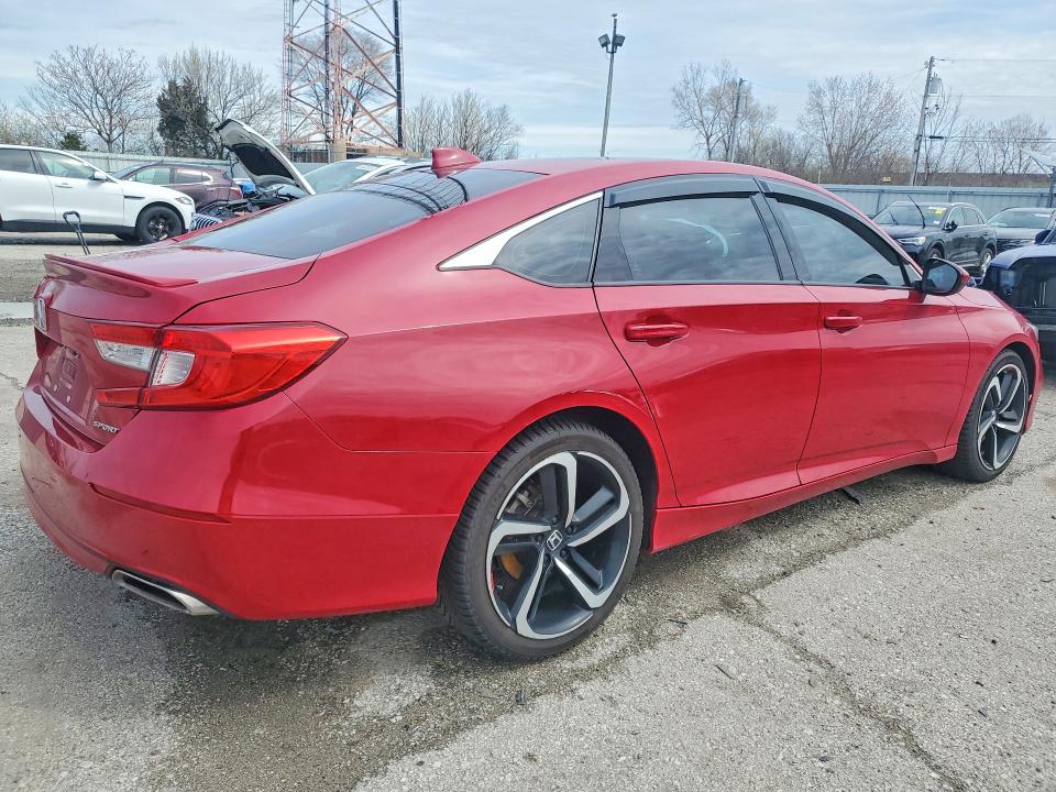 2018 Honda Accord მანქანა იყიდება აუქციონზე, vin: 1HGCV1F3XJA016578, აუქციონის ნომერი: 48225436