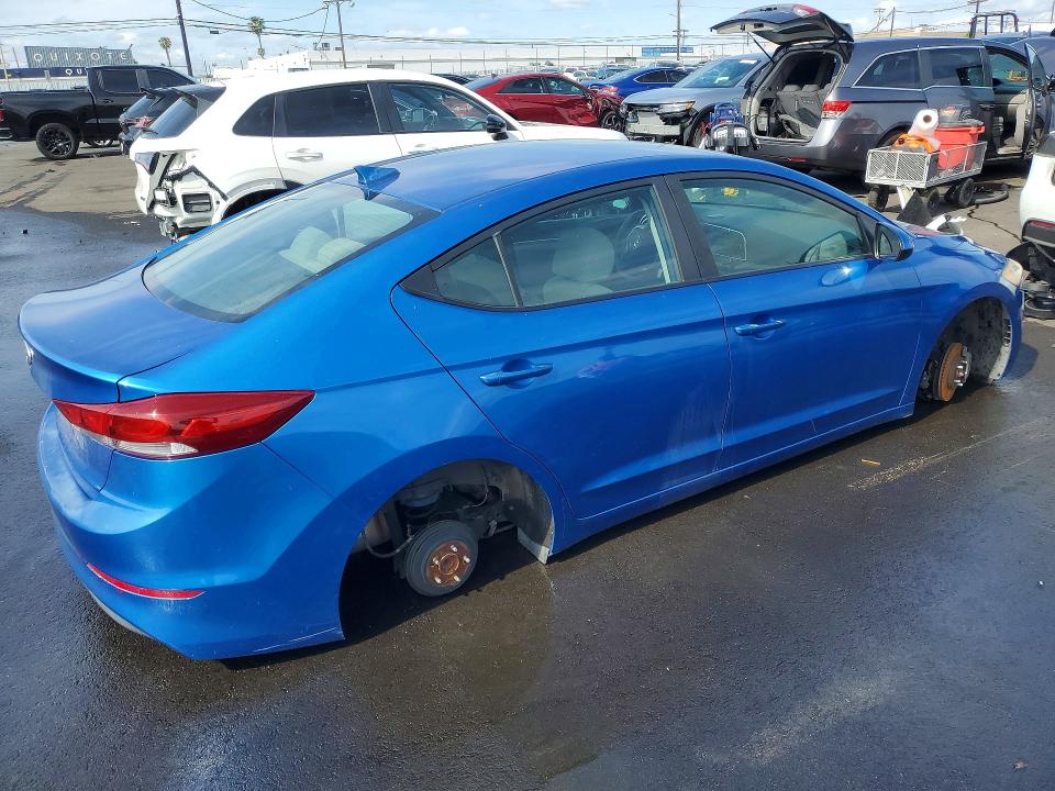 2017 Hyundai Elantra მანქანა იყიდება აუქციონზე, vin: KMHD74LF0HU409572, აუქციონის ნომერი: 48644246