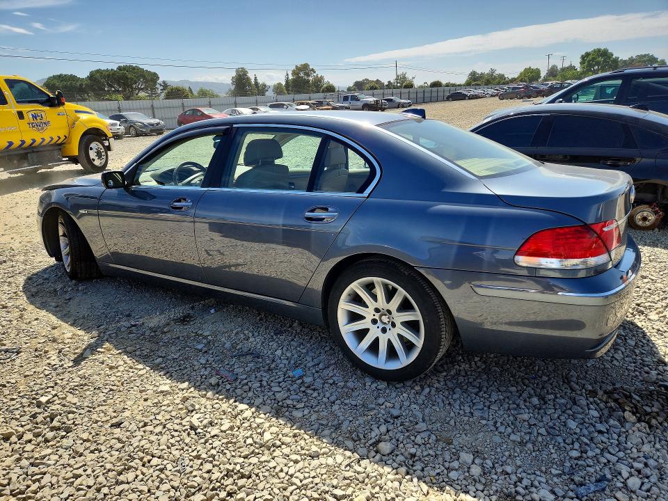 51195106 :رقم المزاد ، WBAHN83557DT70175 vin ، 2007 Bmw 750 مزاد بيع