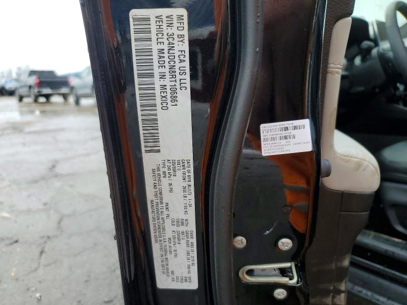 49713716 :رقم المزاد ، 3C4NJDCN8RT106861 vin ، 2024 Jeep Compass مزاد بيع
