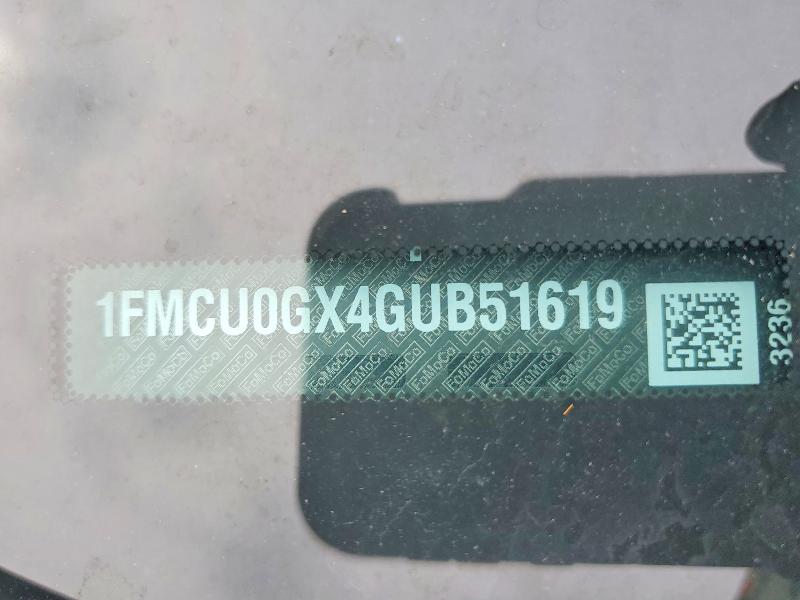 Продаж на аукціоні авто 2016 Ford Escape, vin: 1FMCU0GX4GUB51619, номер лоту: 51759446