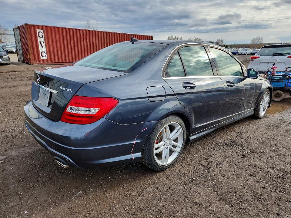 50416286 :رقم المزاد ، WDDGF8ABXEG191555 vin ، 2014 Mercedes-benz C مزاد بيع