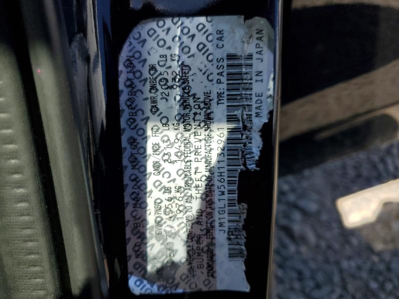 Продажа на аукционе авто 2017 Mazda 6, vin: JM1GL1W56H1132961, номер лота: 48952696