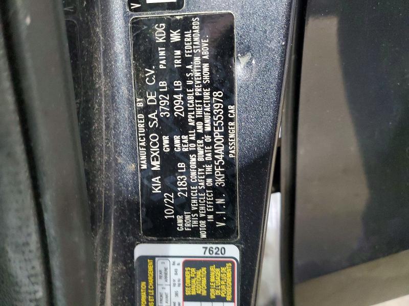 Продаж на аукціоні авто 2023 Kia Forte, vin: 3KPF54AD0PE553978, номер лоту: 50551306