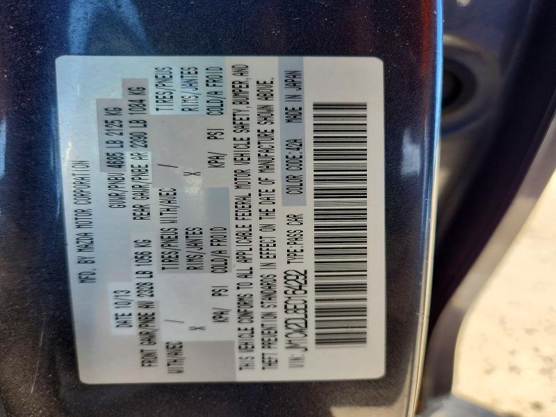 Aukcja sprzedaży 2014 Mazda 5, vin: JM1CW2DL8E0164292, numer aukcji: 50726916