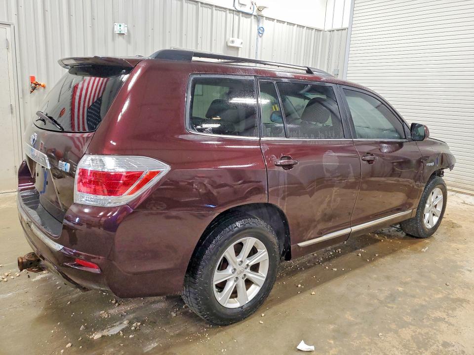 2012 Toyota Highlander Hybrid მანქანა იყიდება აუქციონზე, vin: JTEBC3EH7C2007757, აუქციონის ნომერი: 48861396