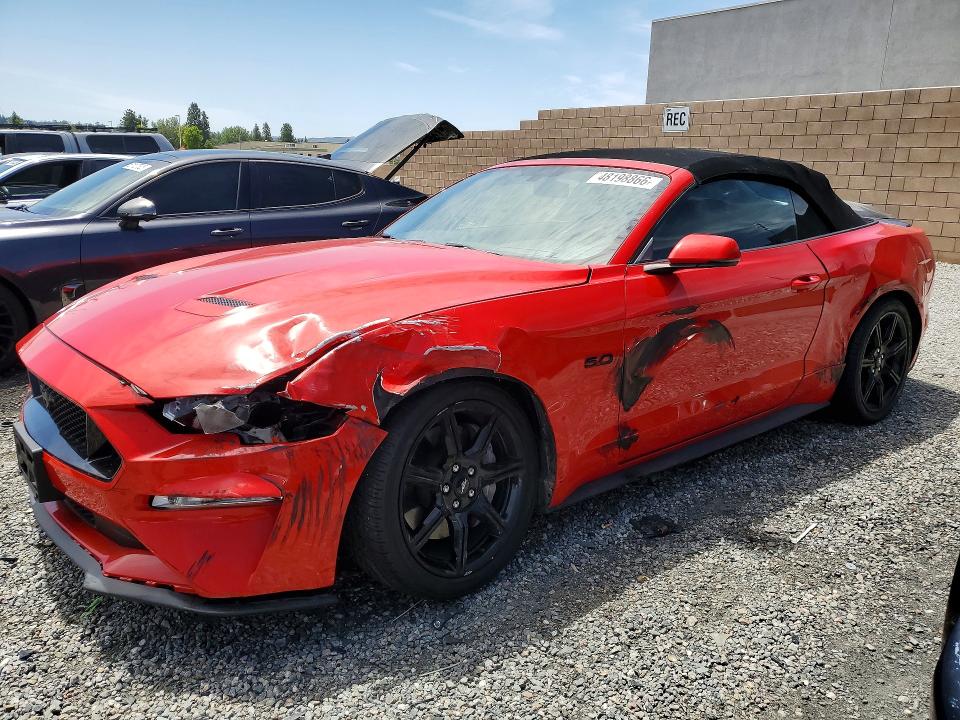 2019 Ford Mustang მანქანა იყიდება აუქციონზე, vin: 1FATP8FF5K5171325, აუქციონის ნომერი: 48198866