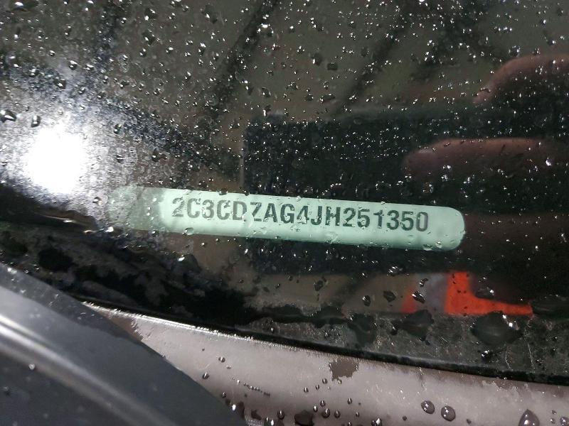 Продаж на аукціоні авто 2018 Dodge Challenger, vin: 2C3CDZAG4JH251350, номер лоту: 50902566
