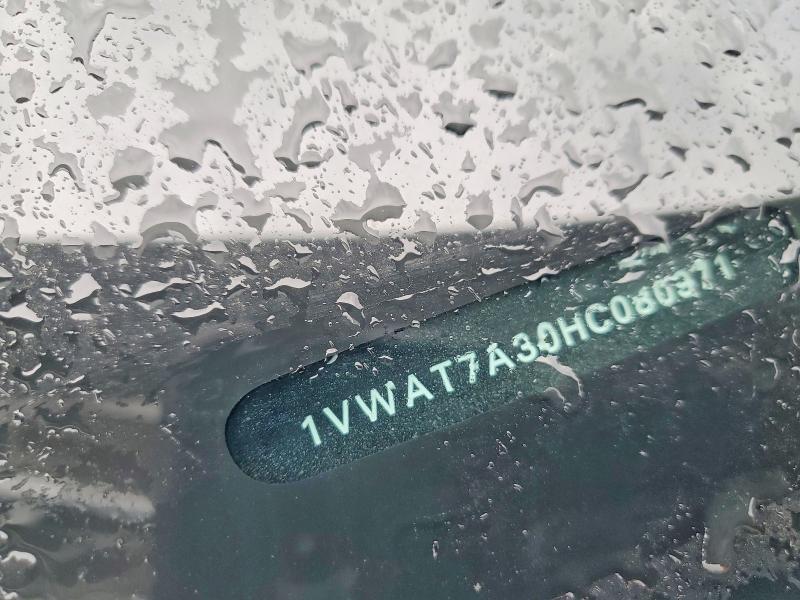 Aukcja sprzedaży 2017 Volkswagen Passat, vin: 1VWAT7A30HC080971, numer aukcji: 50422936
