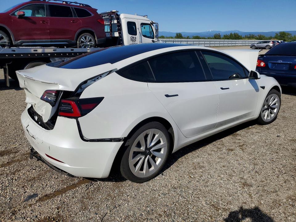Aukcja sprzedaży 2022 Tesla Model 3, vin: 5YJ3E1EA7NF355469, numer aukcji: 50948196