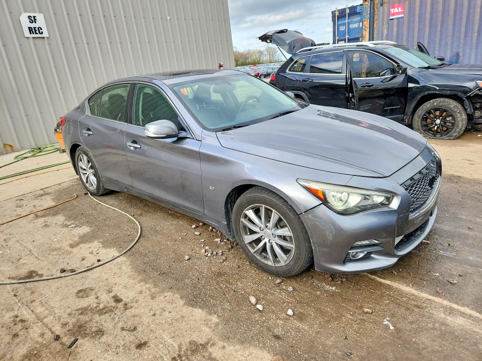 50588246 :رقم المزاد ، JN1BV7AR1FM405899 vin ، 2015 Infiniti Q50 مزاد بيع