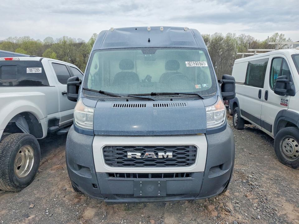 55058826 :رقم المزاد ، 3C6URVJG6LE129220 vin ، 2020 Ram Promaster 3500 مزاد بيع
